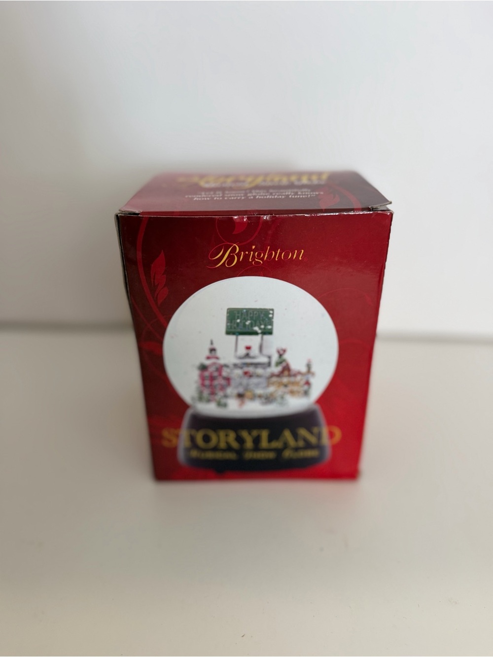 Musical Christmas Snowman Snow Globe, Red Base, Glass/Plastic, Jingle Bells